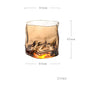 Aurora Crystal Whiskey Glass