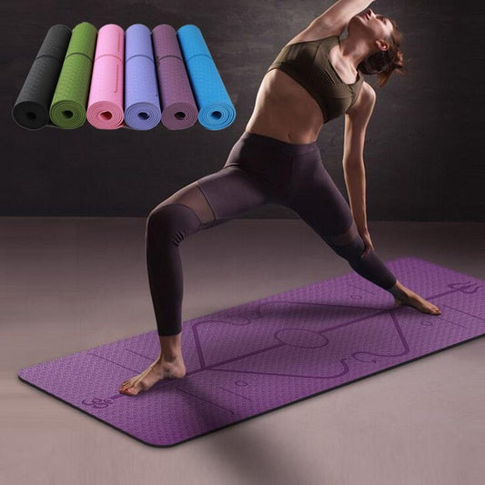 Position Line_Non Slip TPE Yoga Mat