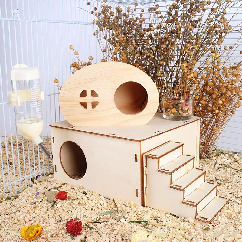 Small Pets Wooden Hideout