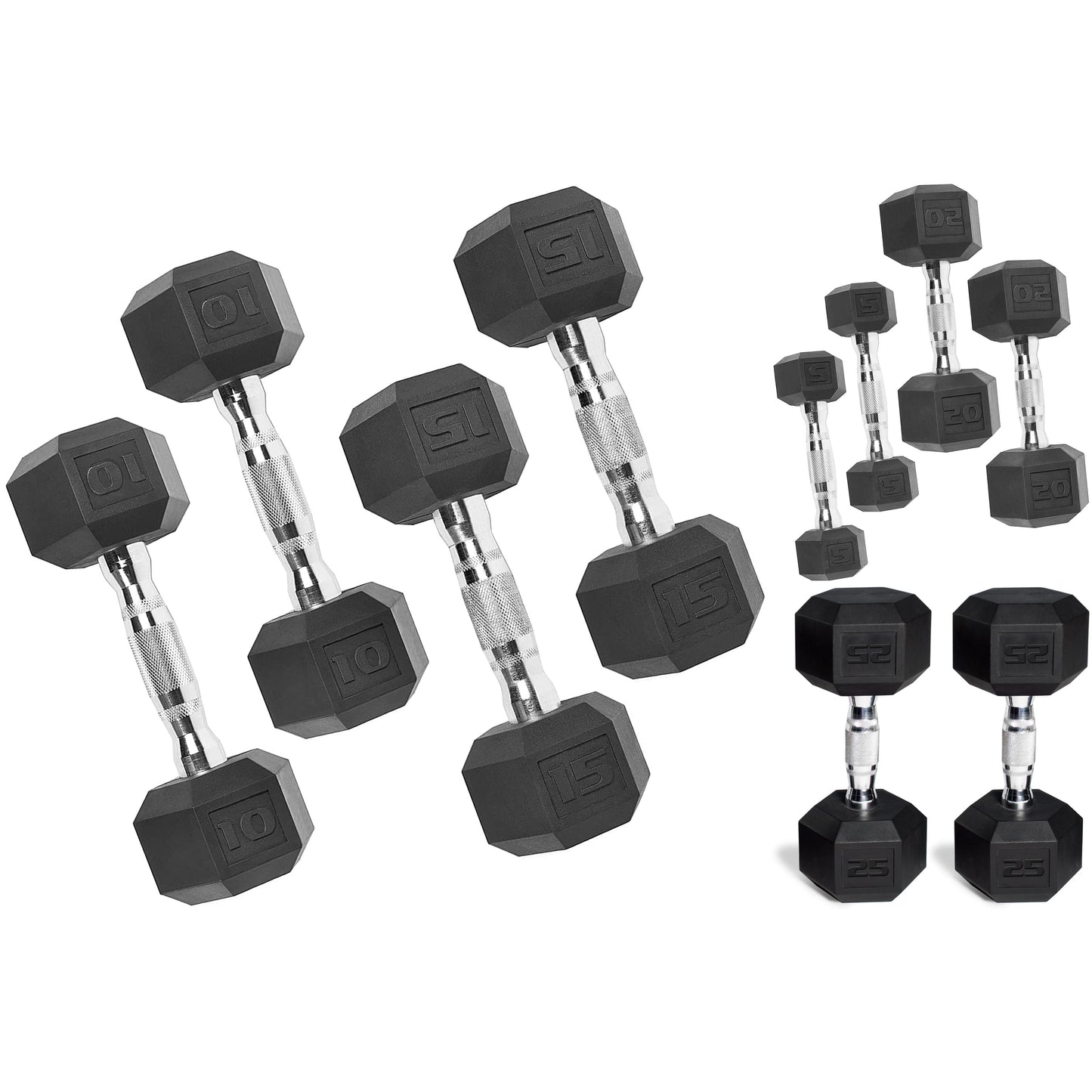 Dumbbell Set- 150Lb