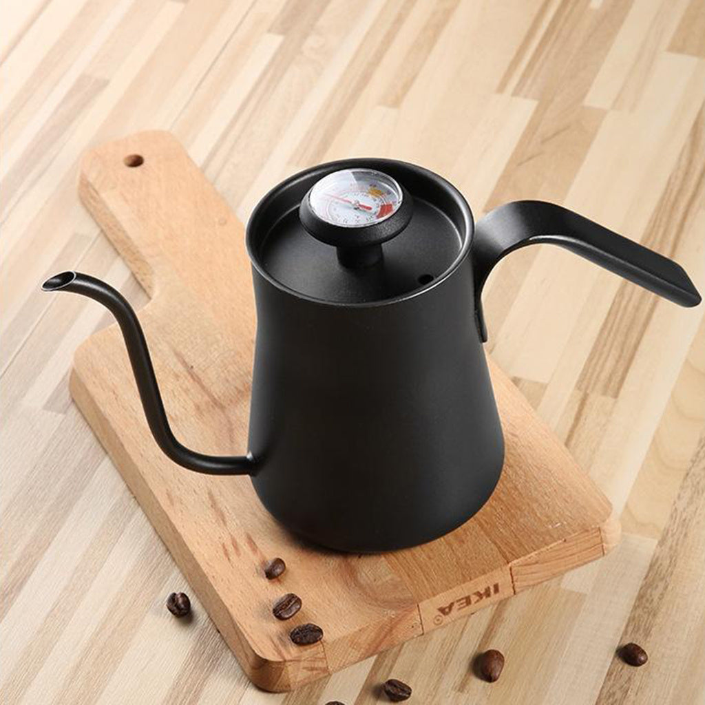 Stainless Steel Coffee Pot With Thermometer