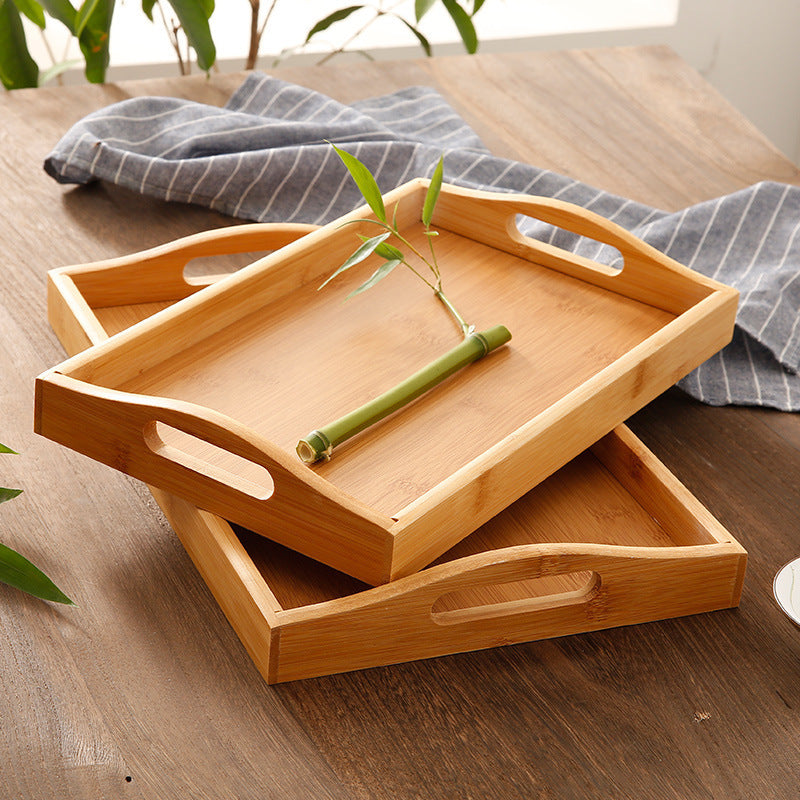 Bamboo Serving Tray Collection