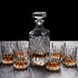 European Style Retro Crystal Whiskey Decanter and Glass Set