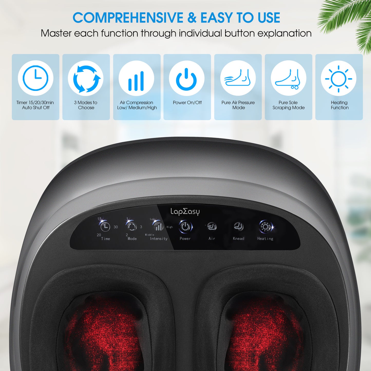 Shiatsu Deep Kneading Electric Feet Massager