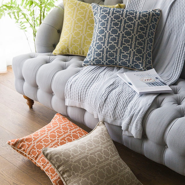 Jacquard Collection Throw Pillowcase