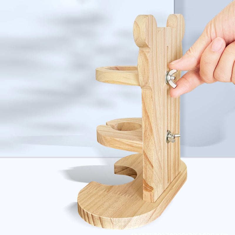 Wooden Adjustable Vertical Drink Station