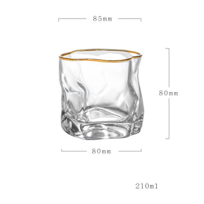 Aurora Crystal Whiskey Glass