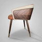 Classic Wood and Leather Dining Chair