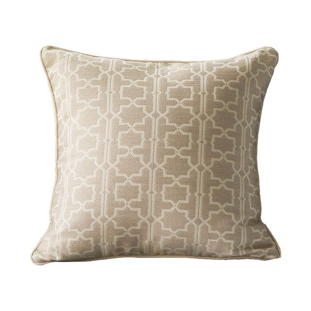 Jacquard Collection Throw Pillowcase