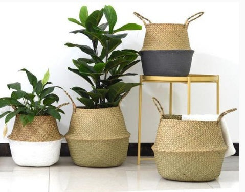 Wicker Planter Basket