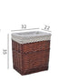 Handcrafted Rattan Laundry Basket