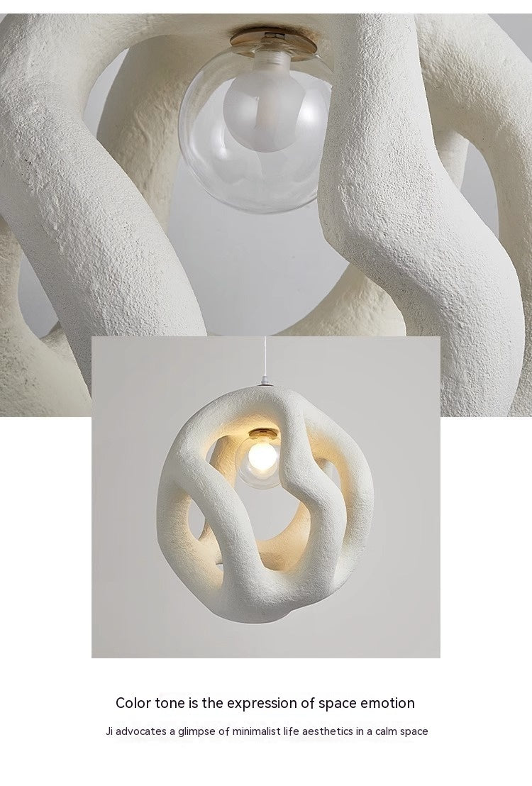 Sculptural Pendant Light