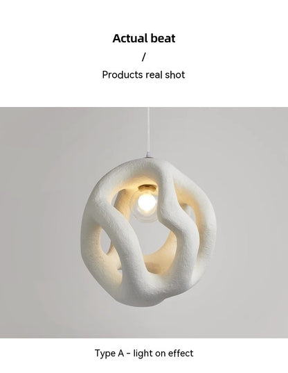 Sculptural Pendant Light