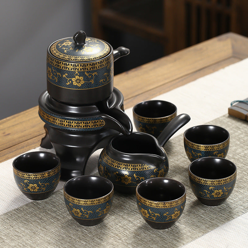 Ceramic Automatic Tea Set - Zisha Kungfu Tea Set