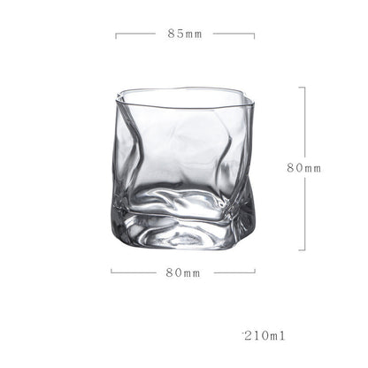 Aurora Crystal Whiskey Glass