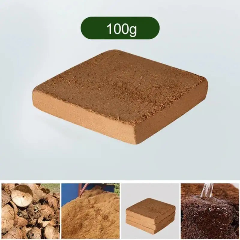 Organic Coconut Coir Bricks for Gardening 