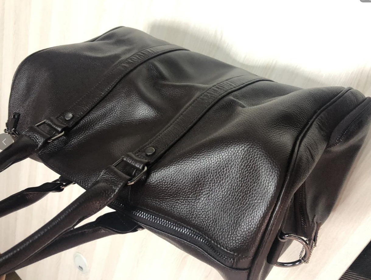 Luxury Leather Travel Bag