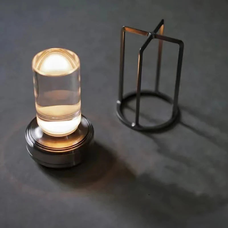 Rechargeable Crystal Lantern Lamp 