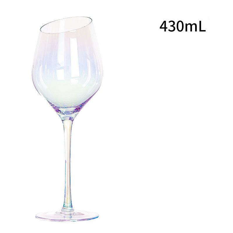 Gradient Colorful Crystal Wine Glasses