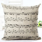 Musical Note Pillow Case