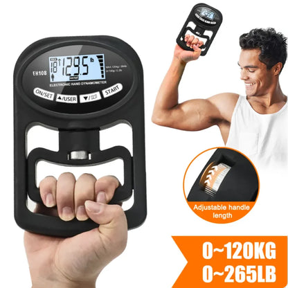 Digital Grip Strength Tester- up to 265Lbs/120Kg 