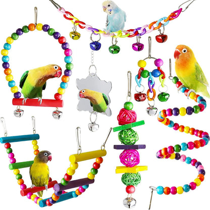 7PCs Bird Play Set