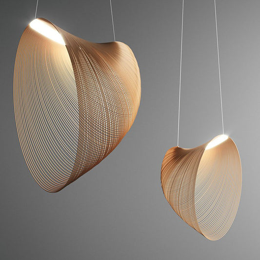 Contemporary Sculptural Pendant Light