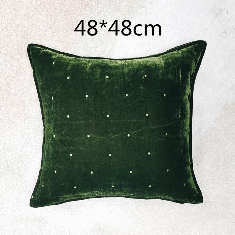 Velvet Retro Brocade Pillow