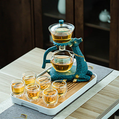 Elk Glass Automatic Tea Set