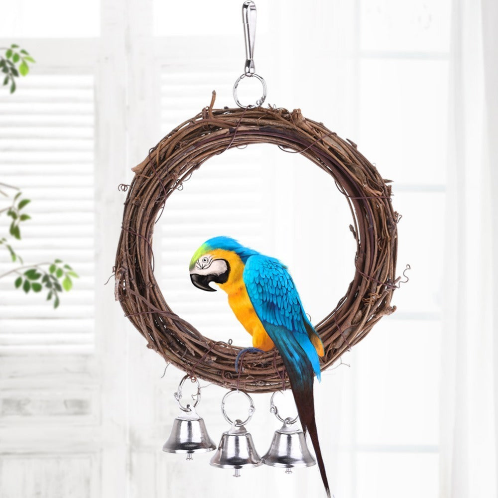 Rattan Bird Perch