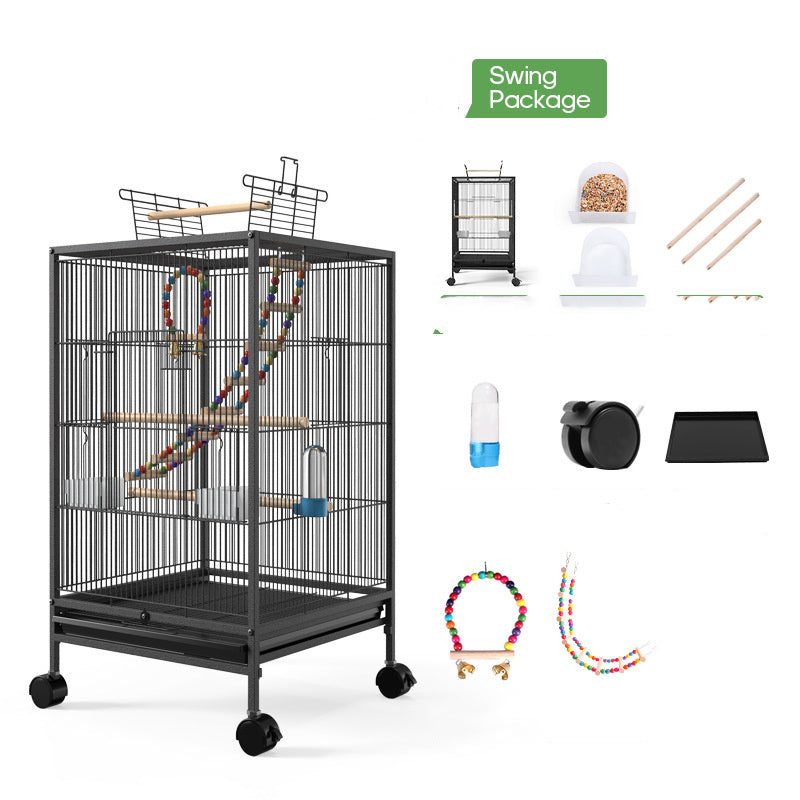 Bird Cage with Accessories