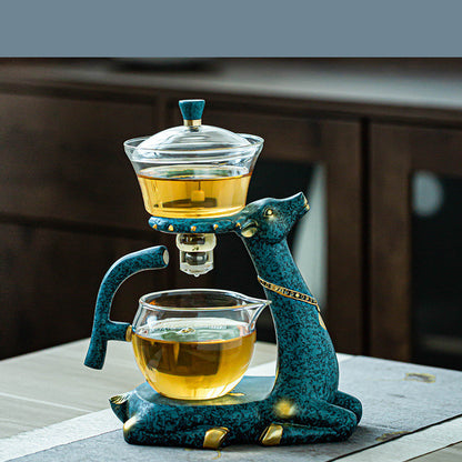 Elk Glass Automatic Tea Set