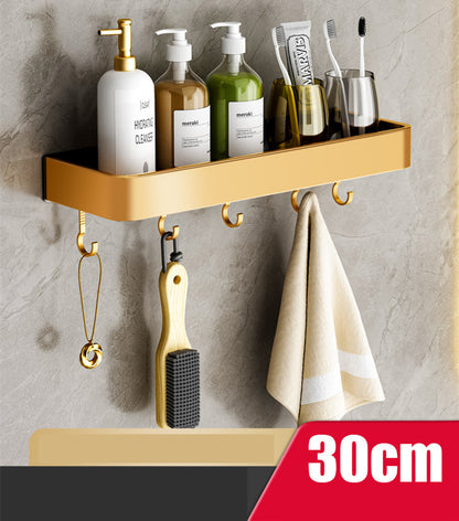 Bathroom Perforated Towel Storage Rack