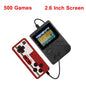 Portable Retro Video Game Console with Built-In 500 Games 