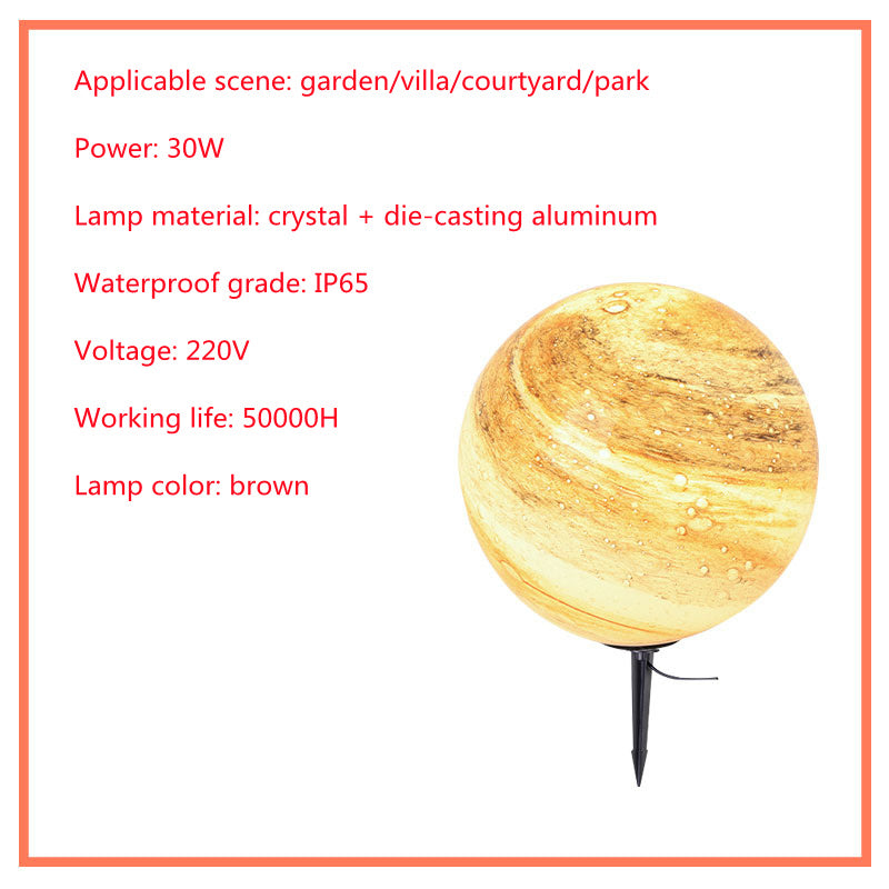 Crystal Ball Grass Light