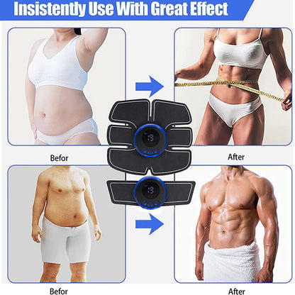 EMS Abs & Body Muscle Stimulator_ USB Rechargeable