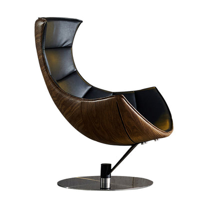 Luxury Leather Cocoon Chair