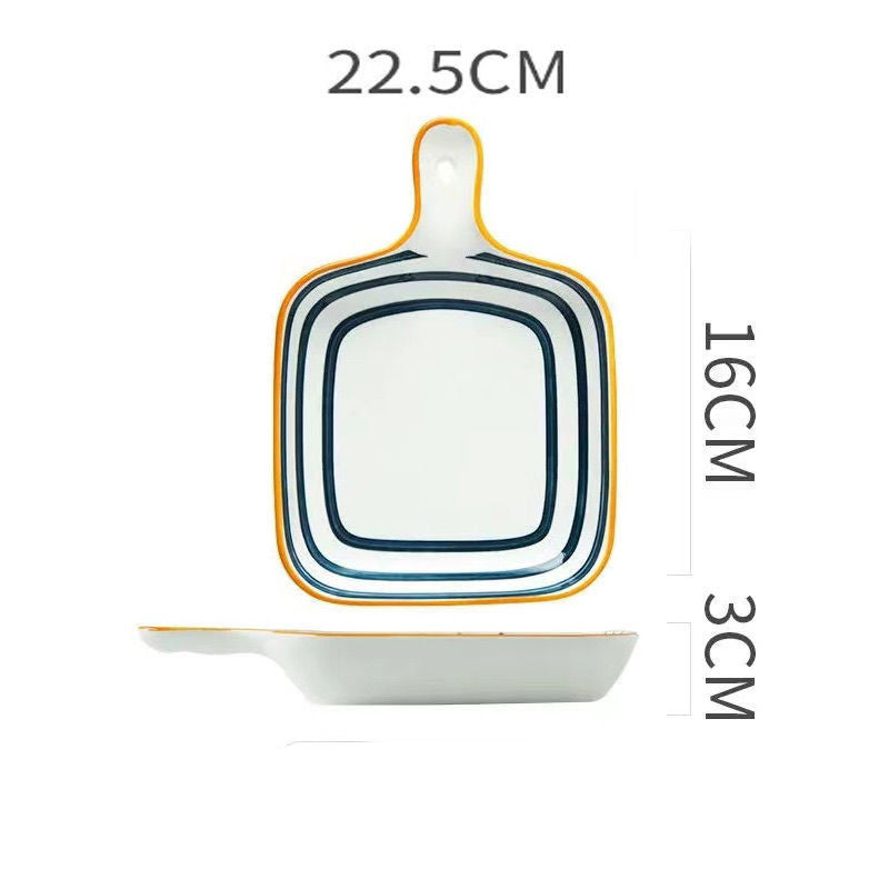 Geo Style Porcelain Bake and Serveware