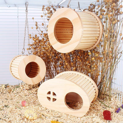 Small Pets Wooden Hideout