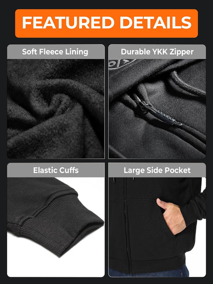 Heated Hoodie with Battery Pack (Unisex)