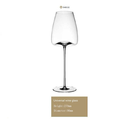 Ultra-Thin Concave-Convex Radian Wine Glass