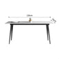 Italian Carbon Steel Dining Table