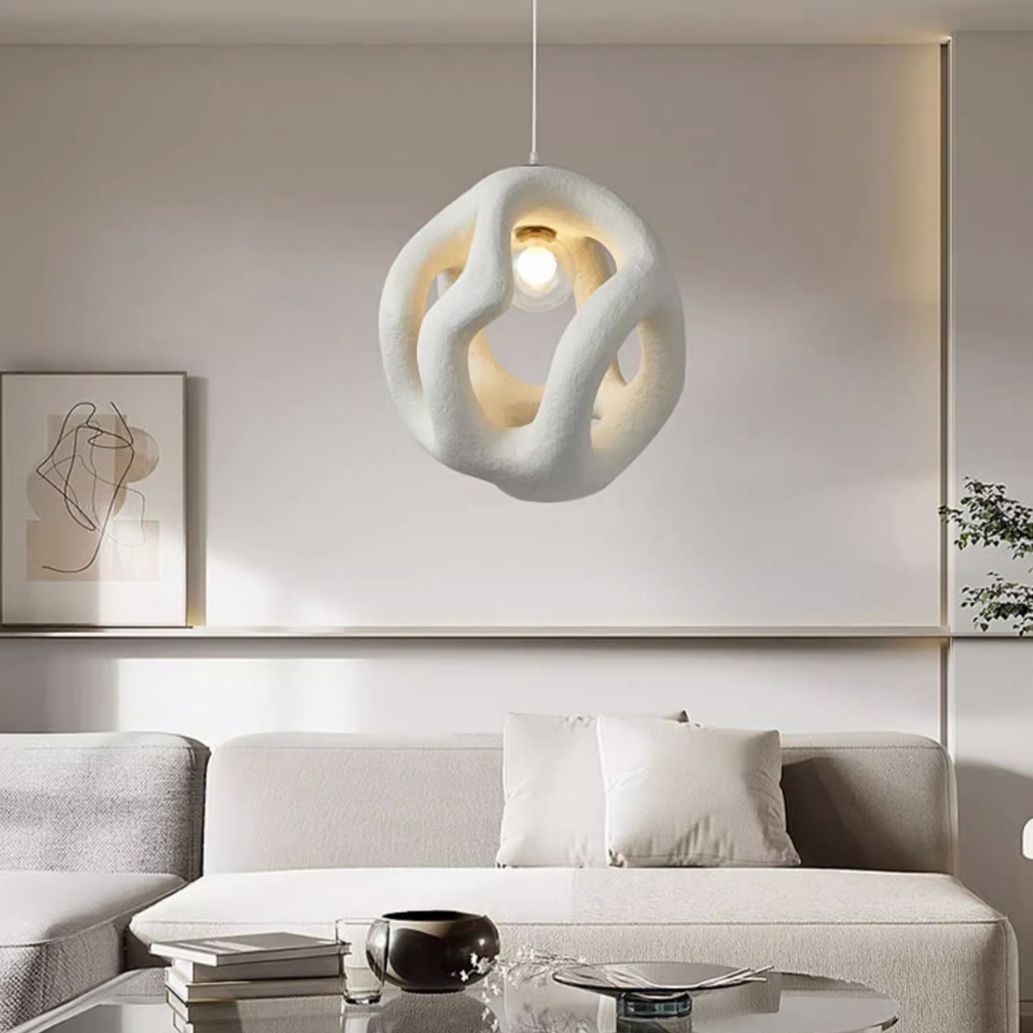 Sculptural Pendant Light