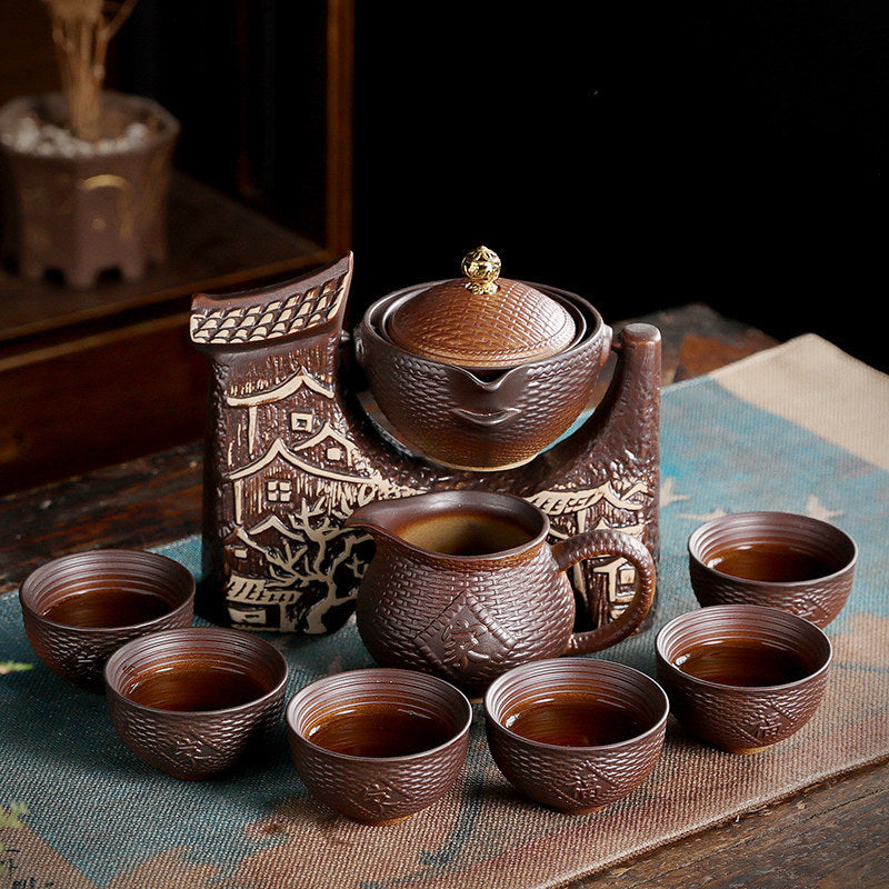 Ceramic Semi-Automatic Teapot and cup Set