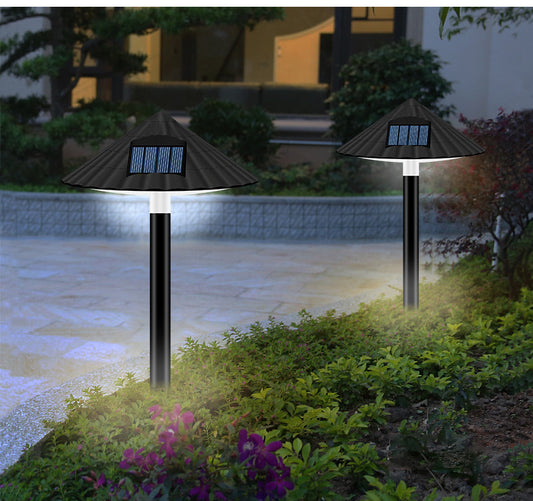 Solar Lawn Umbrella Lights