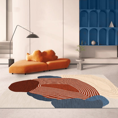 Abstract Art Living Room Rug Collection