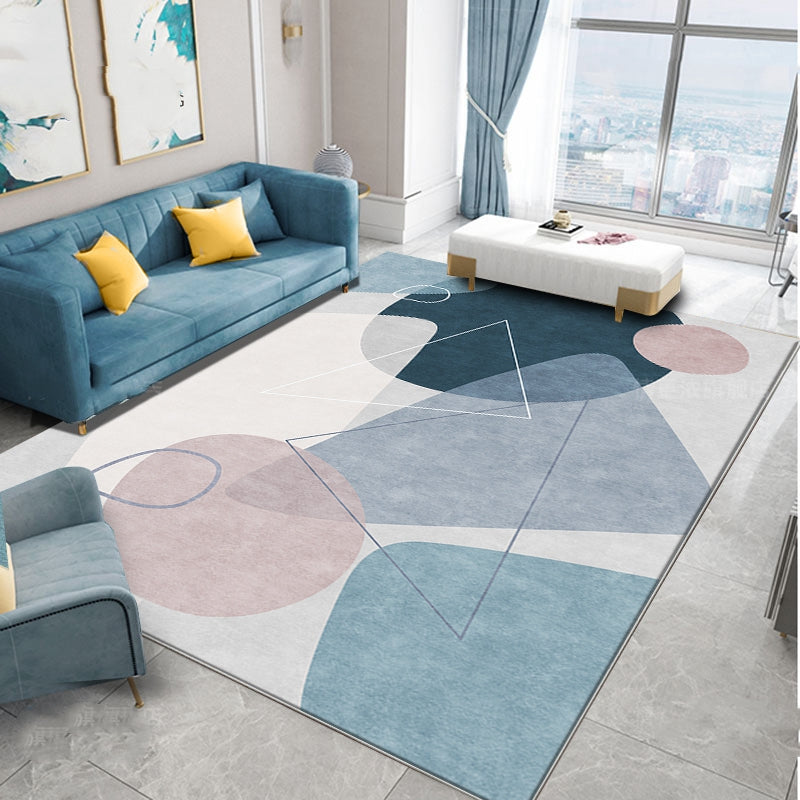 Abstract Art Living Room Rug Collection