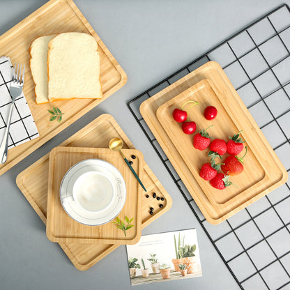 Bamboo Serving Tray Collection