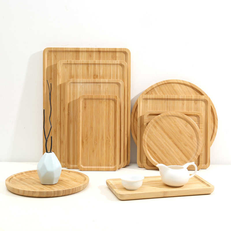 Bamboo Serving Tray Collection