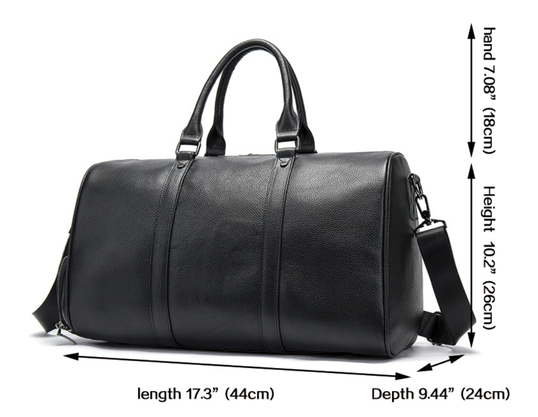 Luxury Leather Travel Bag